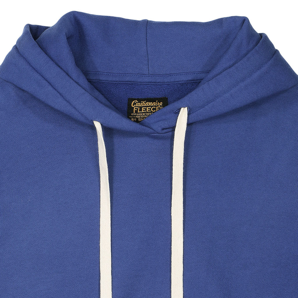 Men's Fleece Pullover Hoodie - Pennant Blue