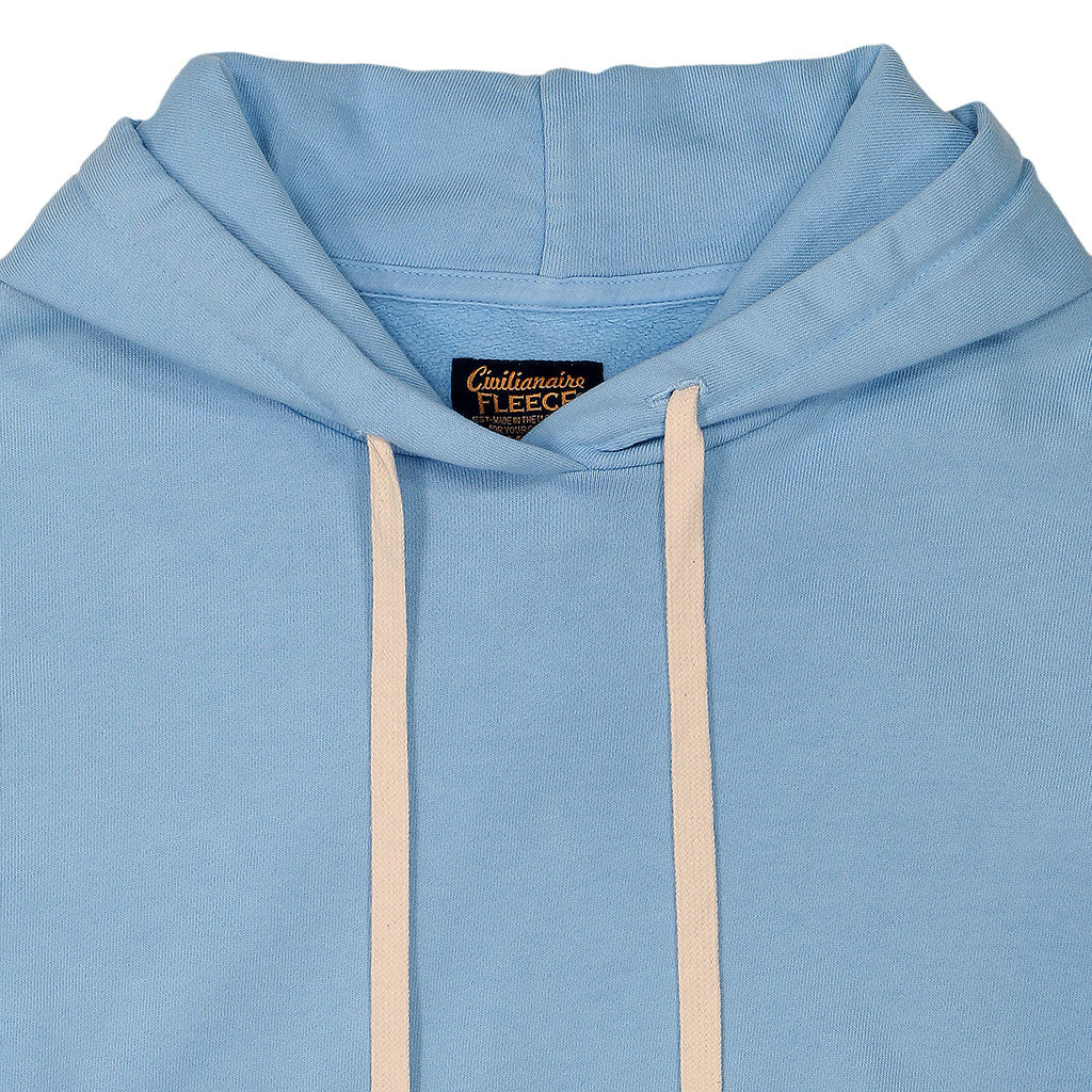 Men's Fleece Pullover Hoodie - Powder Blue