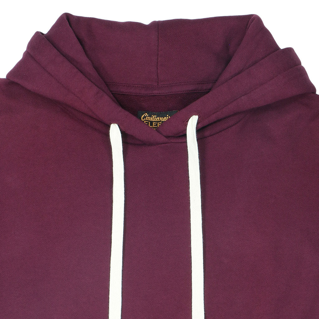 Men's Fleece Pullover Hoodie - Buckle Pomegranate