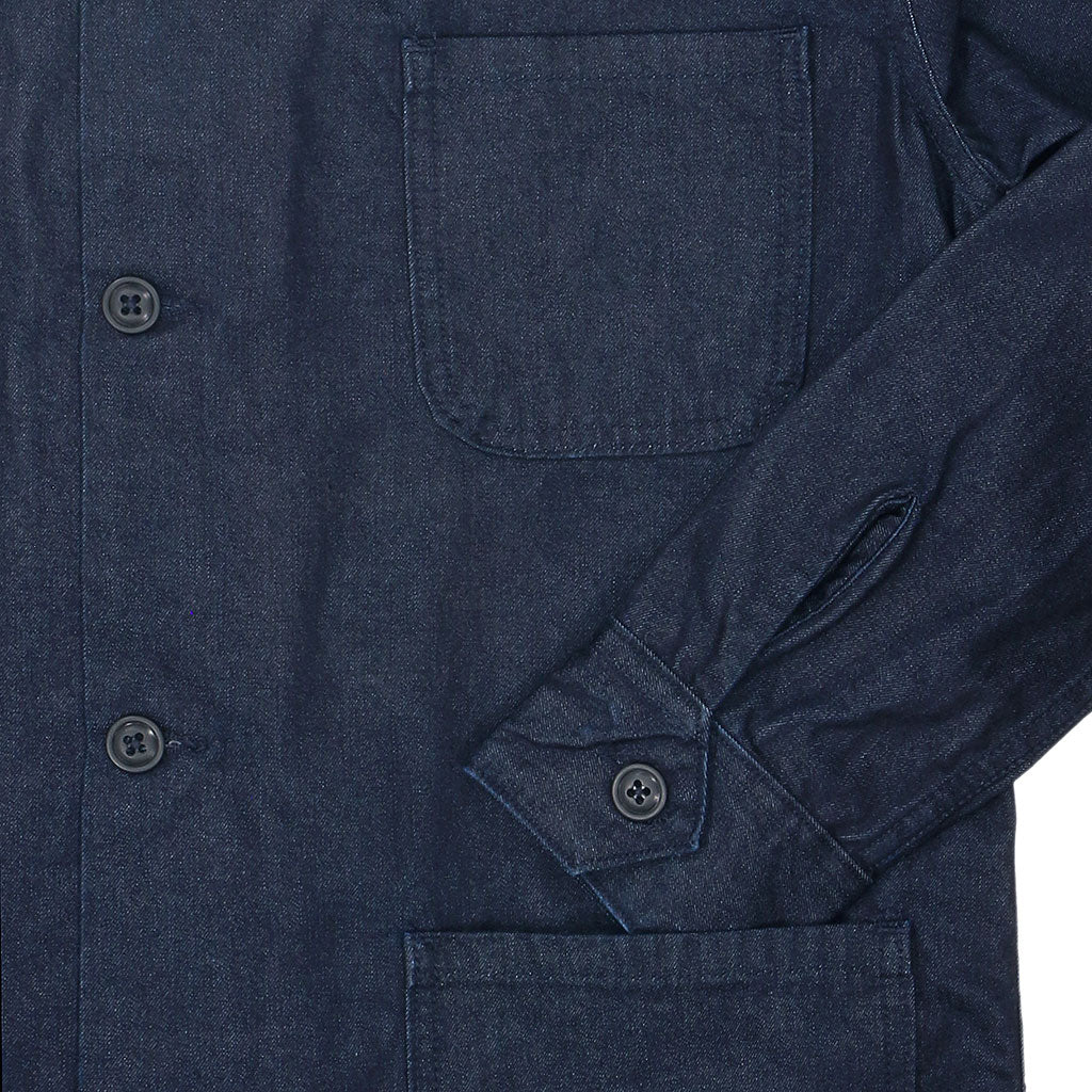 Smock Jacket 10.2 oz Indigo Denim - Dk. Rinse