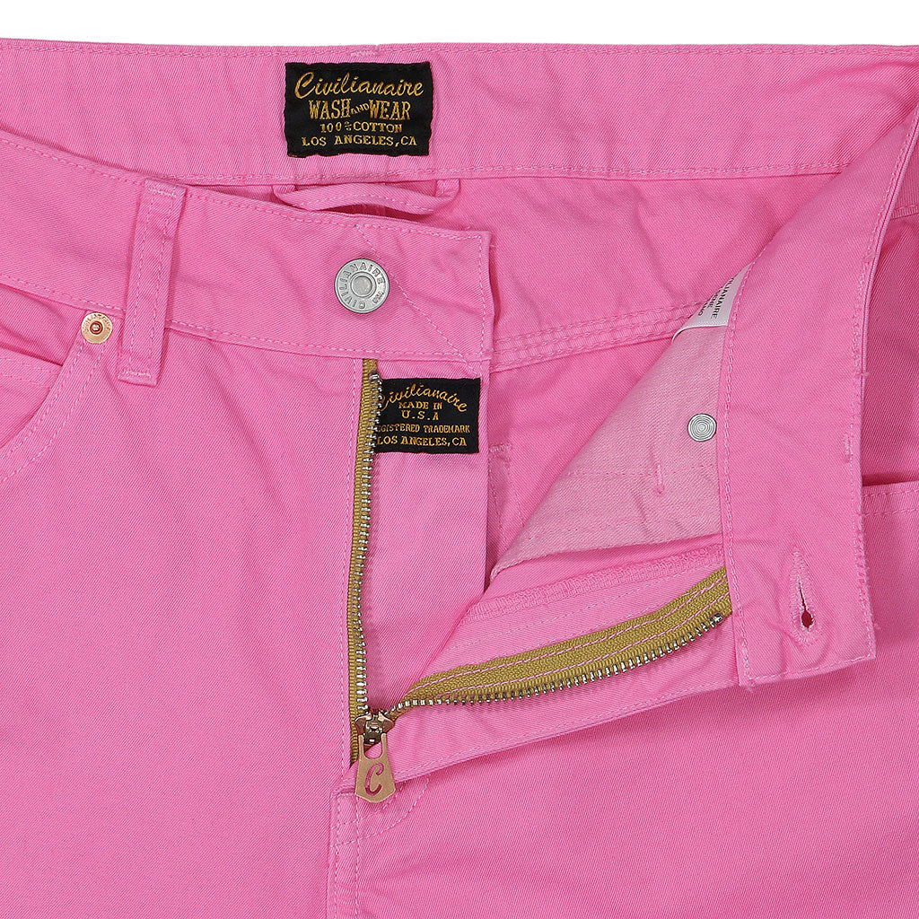 Women's Twill Carpenter Pant  - Perfect Pink