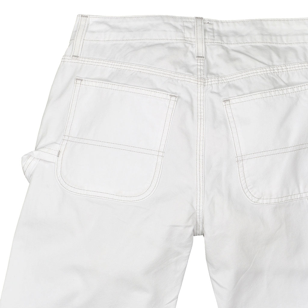Women's Twill Carpenter Pant - White