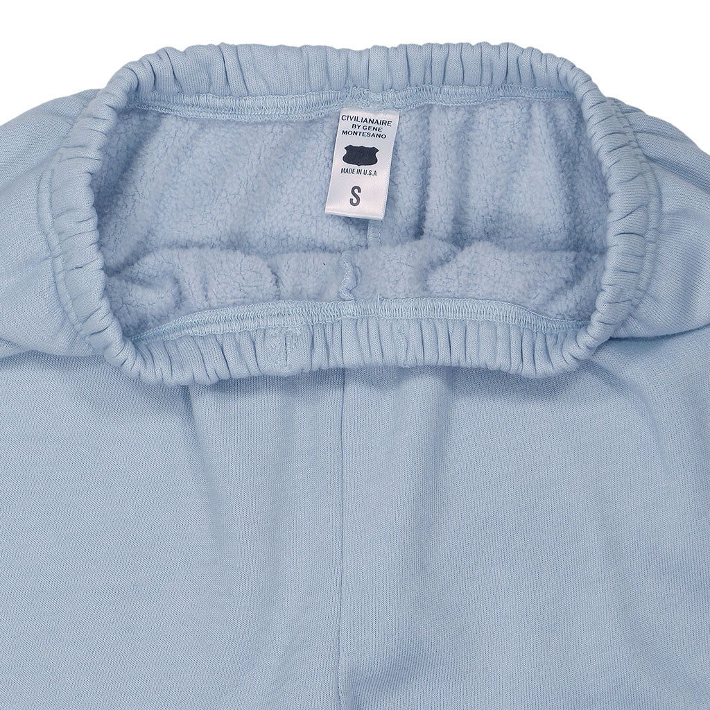 "SIENA Bell Bottom" 29" Inseam Triblend Sweatpants - Bright Blue