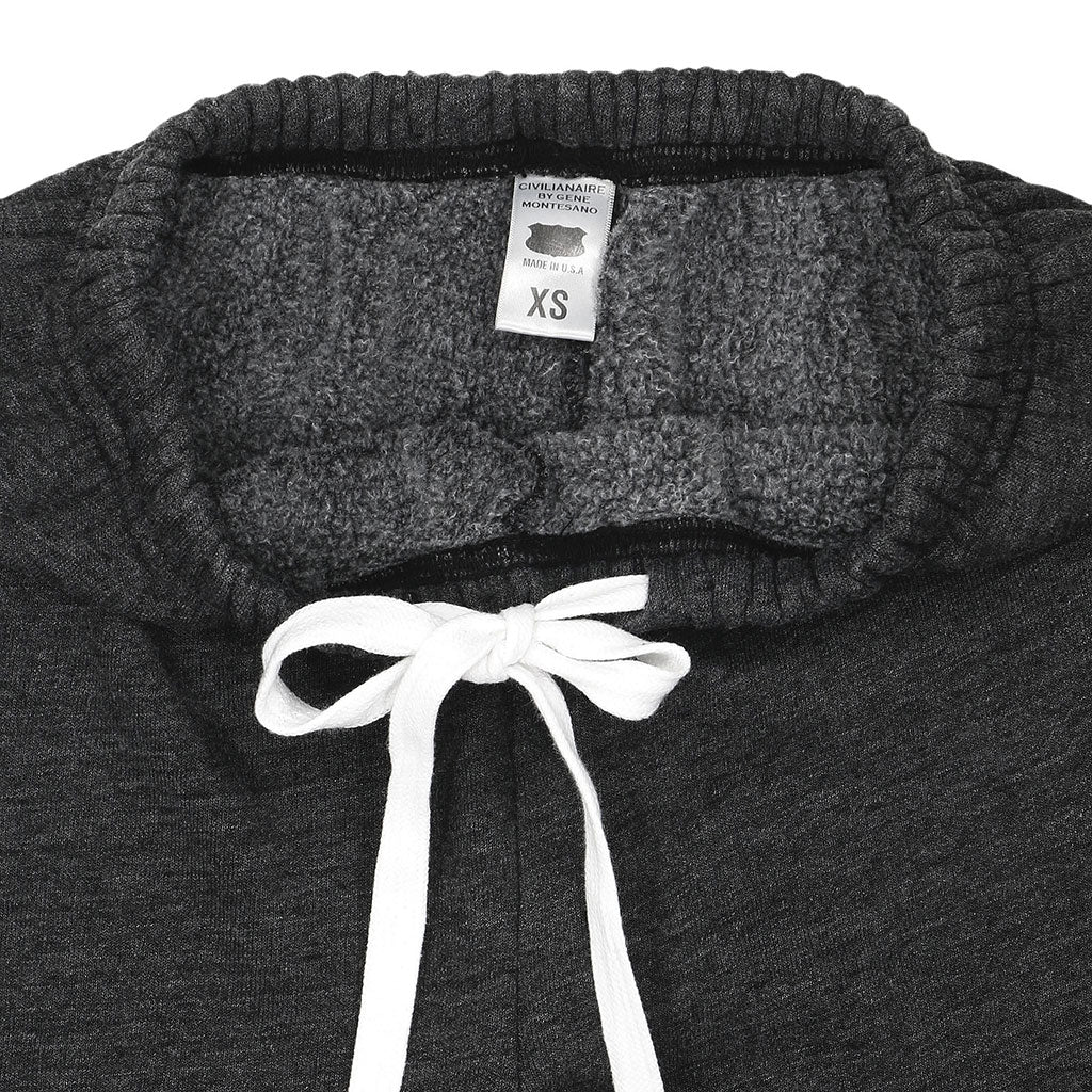 "SIENA Bell Bottom" 29" Inseam Triblend Sweatpants - Dark Coal