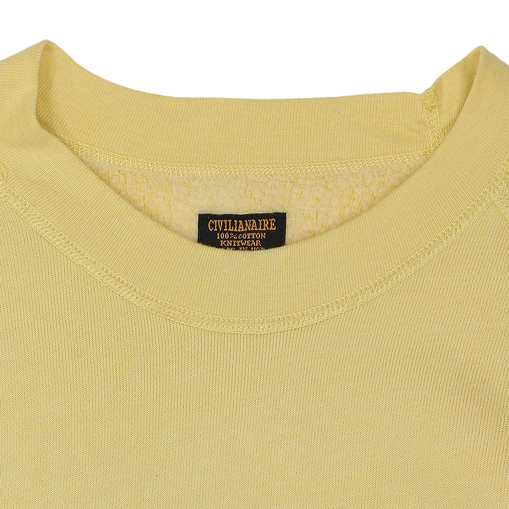 Short Sleeve Raglan Triblend Crewneck - Dijon