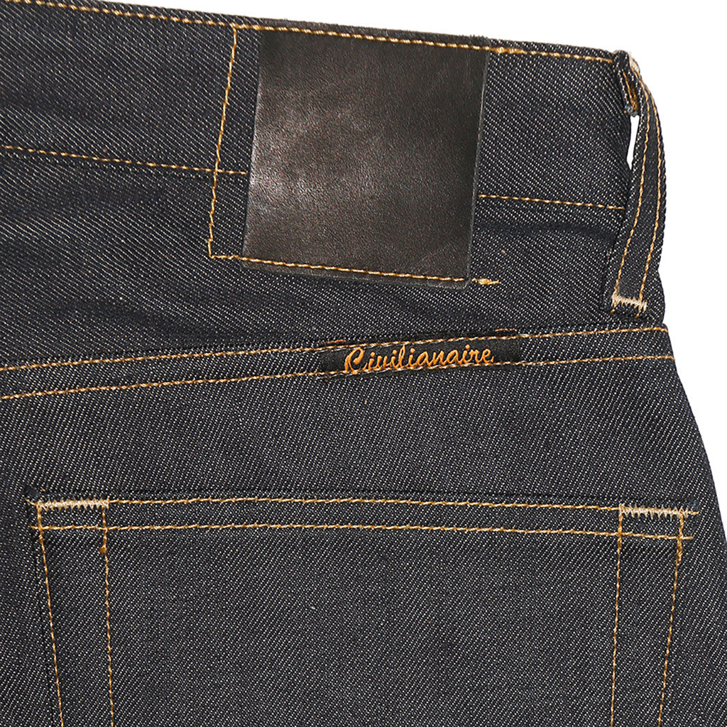 Men's 13.5 oz Gold Selvage Denim Slim Jean - Indigo