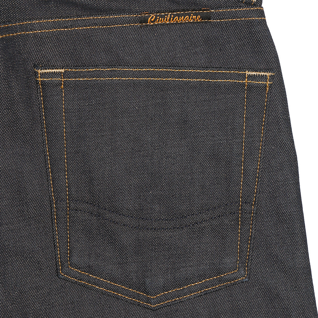 Men's 13.5 oz Gold Selvage Denim Slim Jean - Indigo