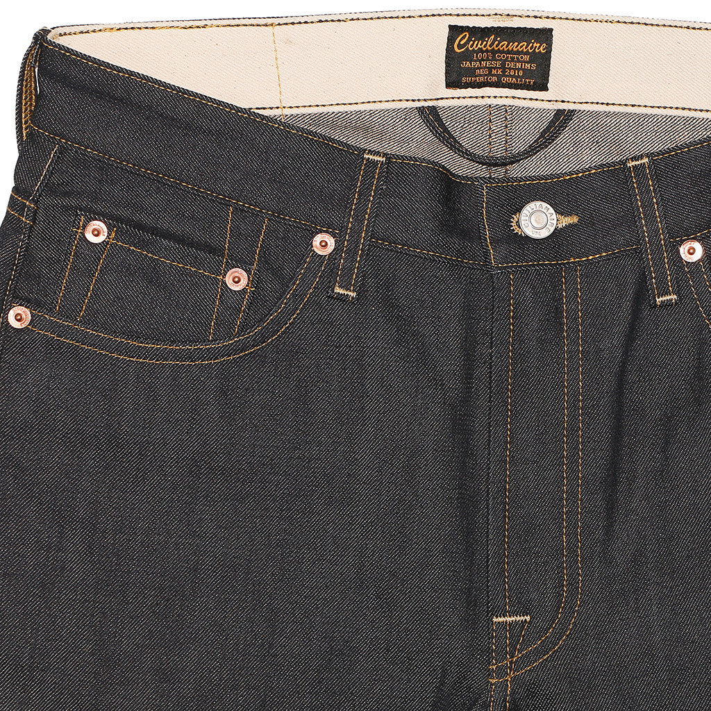 Men's 13.5 oz Gold Selvage Denim Slim Jean - Indigo