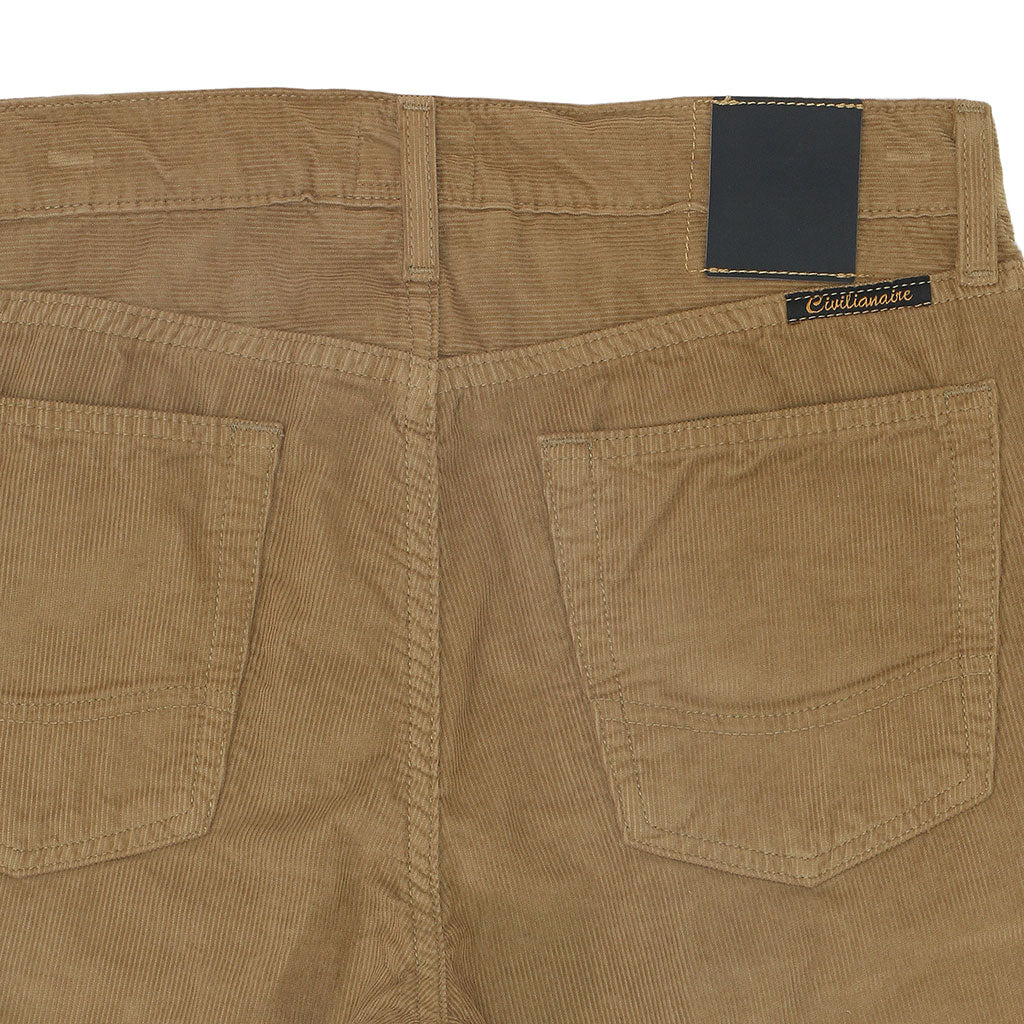 5-Pocket Slim Fit Corduroy Pants - Kindling