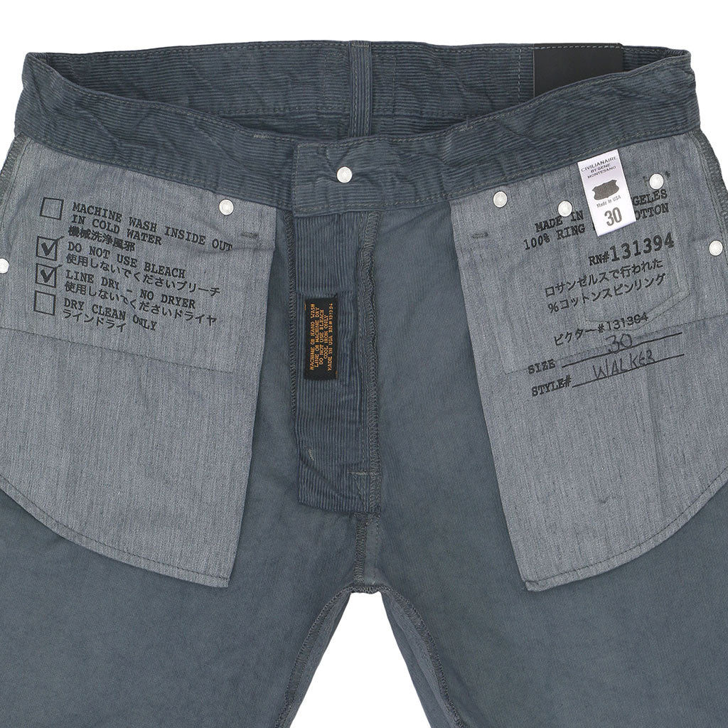 5-Pocket Slim Fit Corduroy Pants - Moon