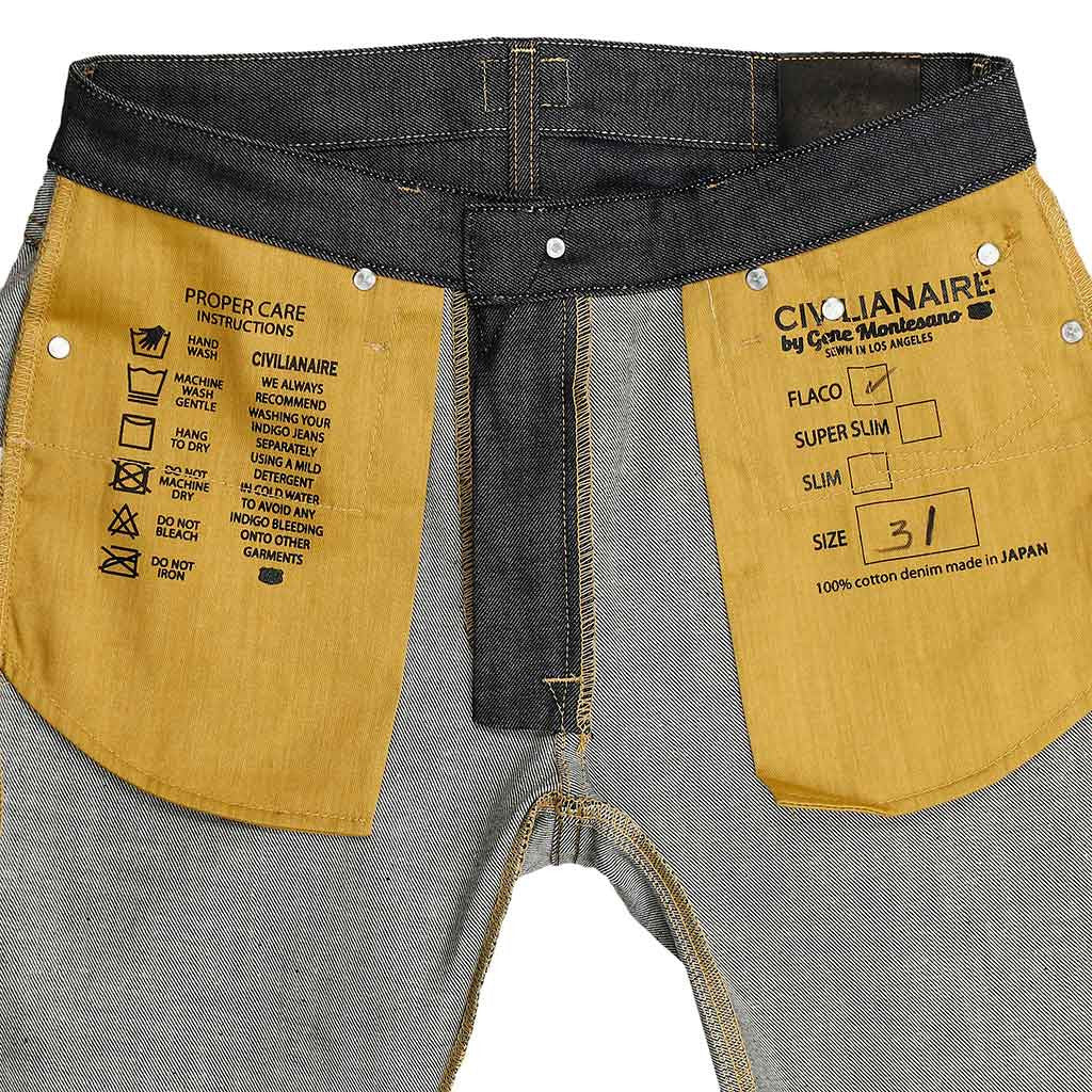 13.5 oz. Japanese Denim Flaco (Skinny) Jean - Indigo
