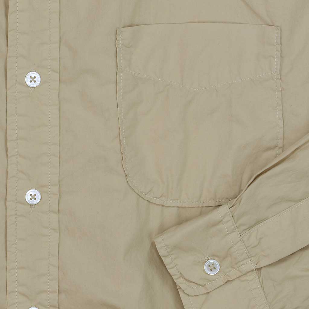 Long Sleeve 1 Pocket Shirt Poplin - Chino #1057
