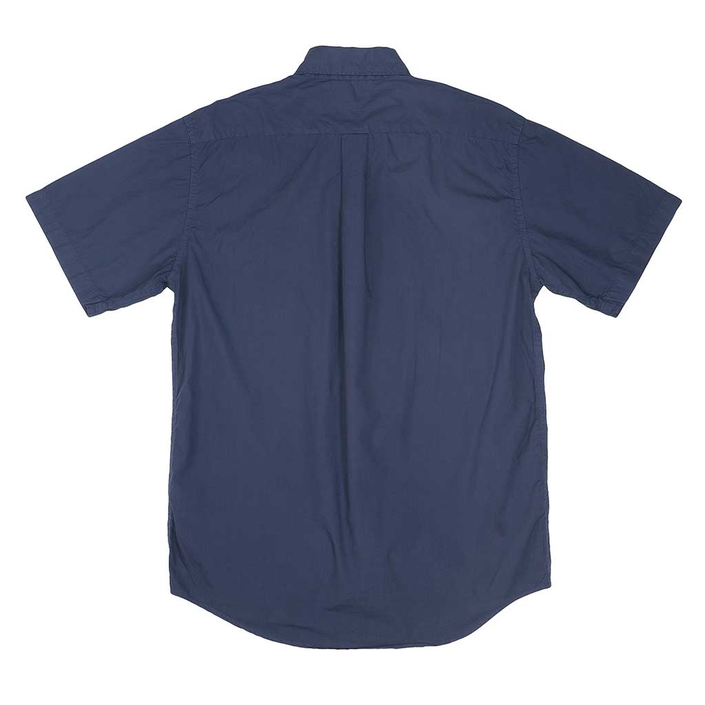 Short Sleeve 1 Pocket Shirt Poplin - Dark Slate Blue