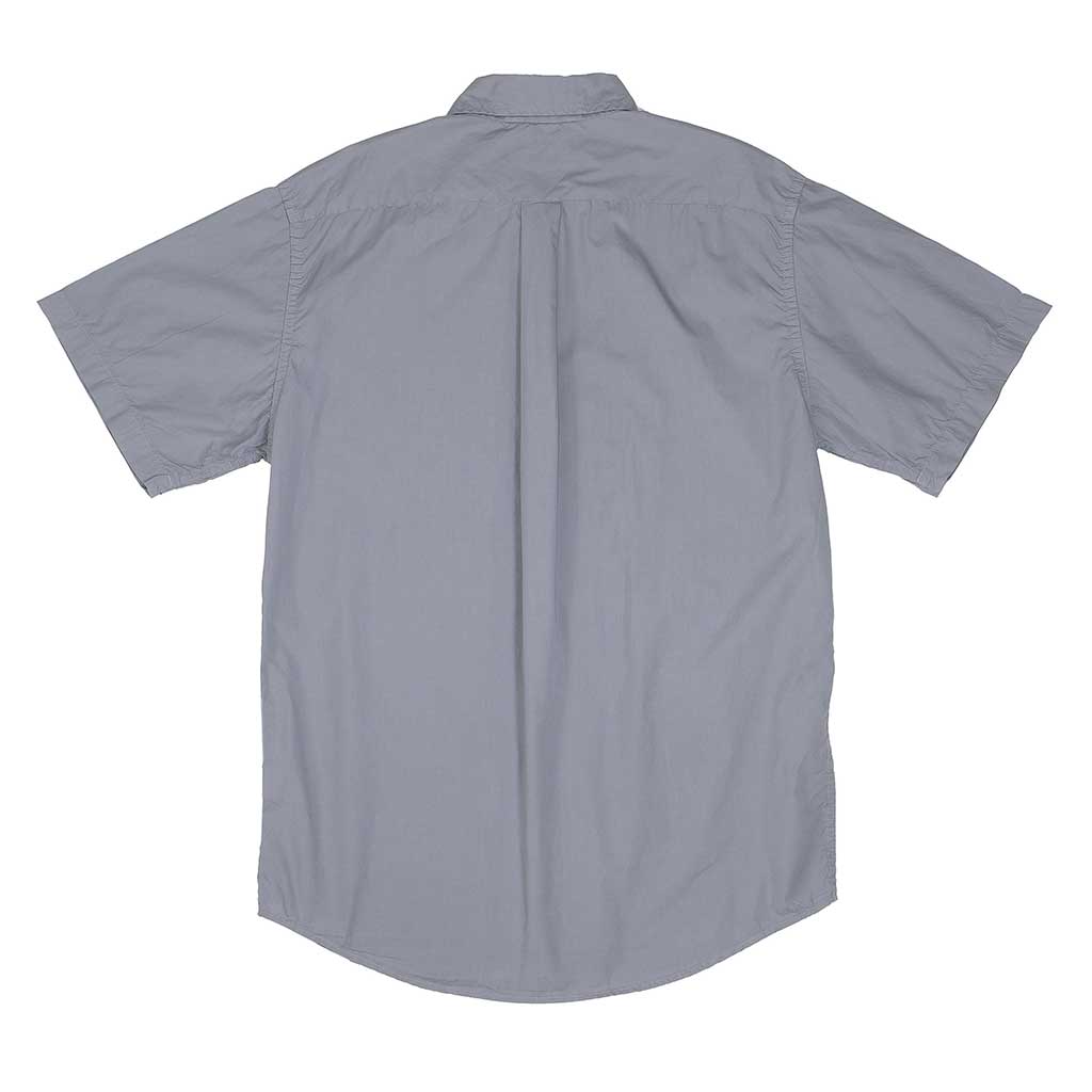 Short Sleeve 1 Pocket Shirt Poplin - Iron