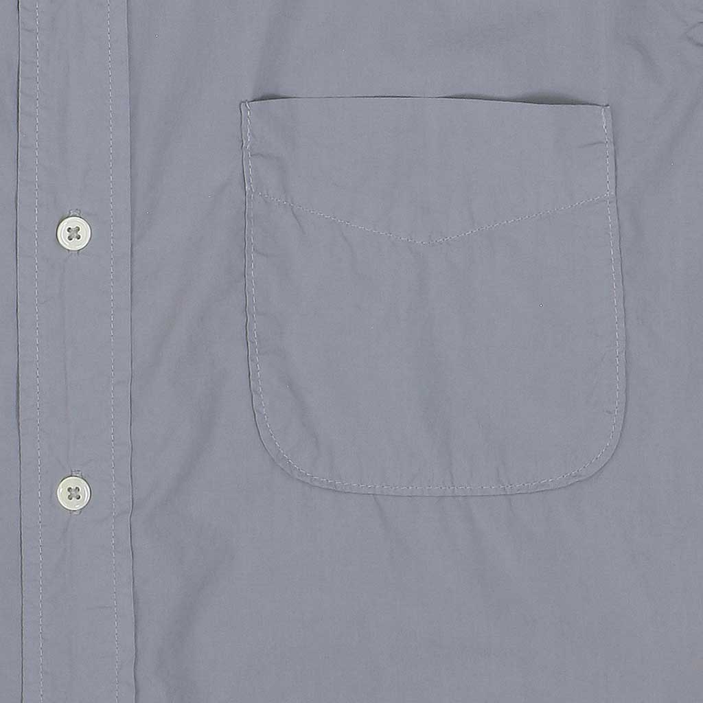 Short Sleeve 1 Pocket Shirt Poplin - Iron