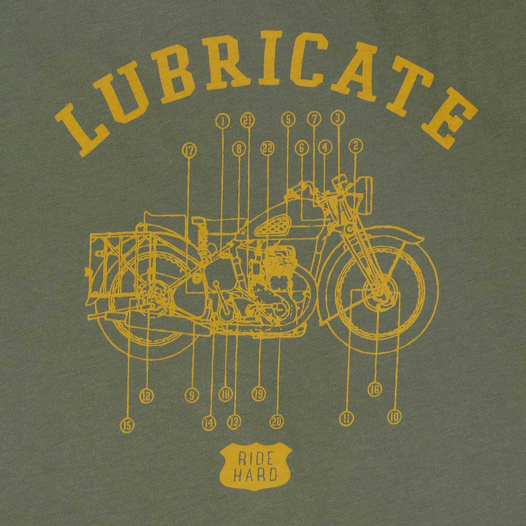 "Lubricate" Short Sleeve Men's Tee - Biskra