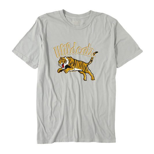 "WILDCATS TIGER" Short Sleeve Men's Tee- Frost
