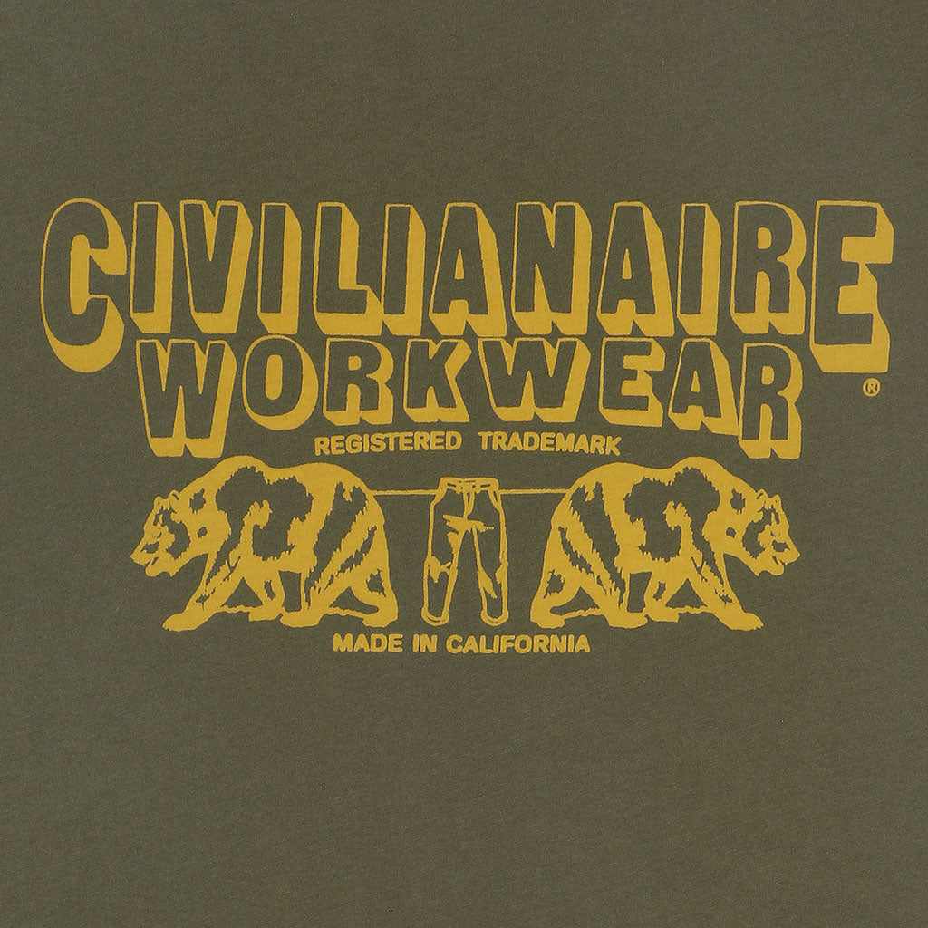 "Workwear Bears" Short Sleeve Men's Crew Neck Tee - Elmwood