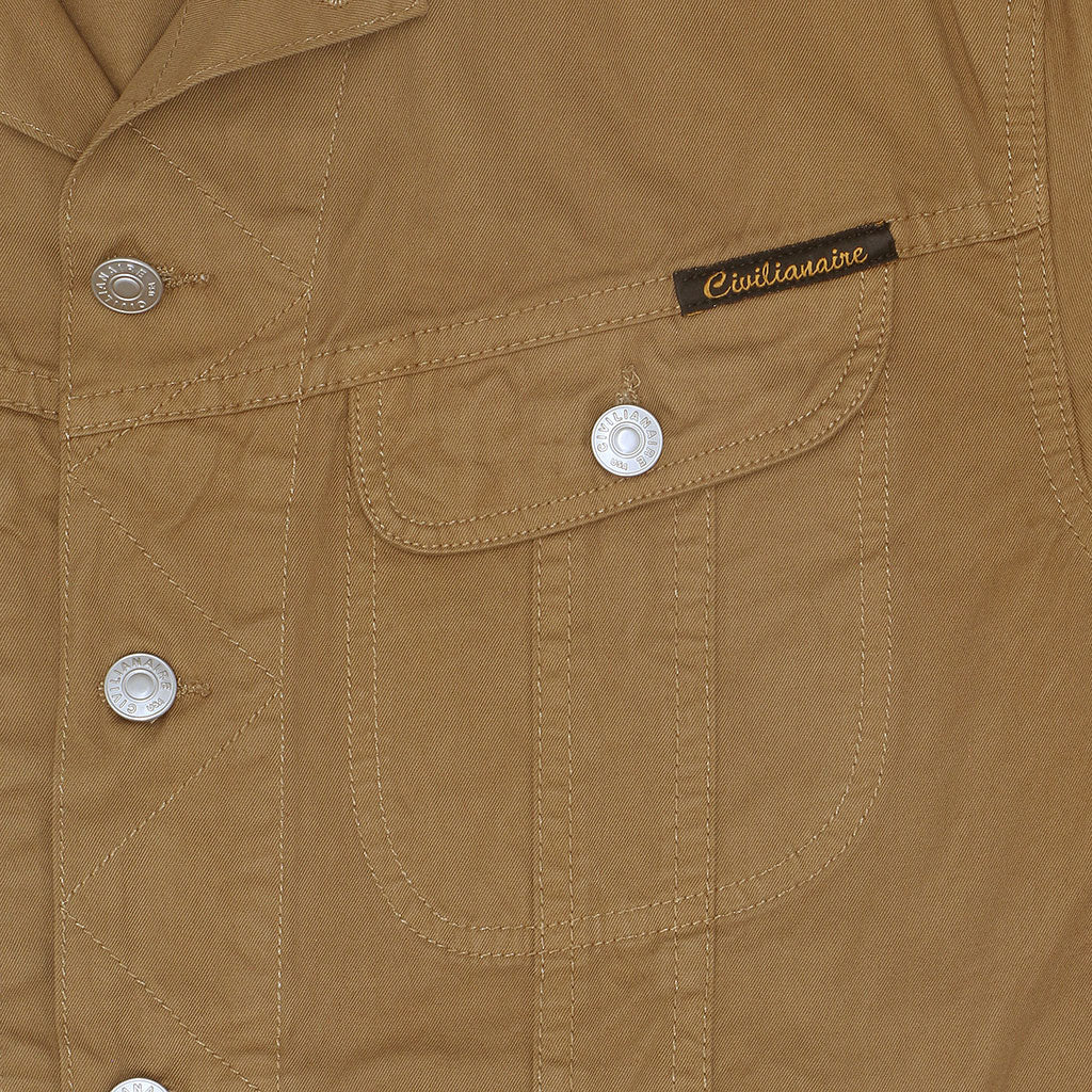 5-Pocket 7.8 oz Twill Ryder Jacket - Boston Brown