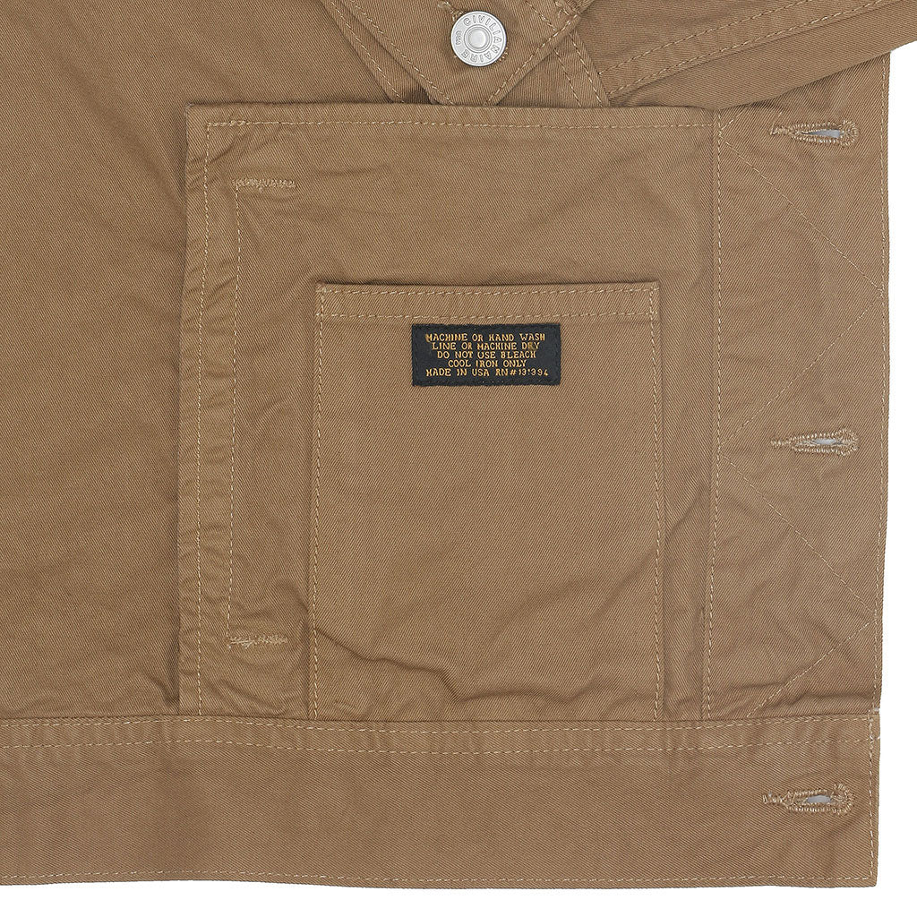 5-Pocket 7.8 oz Twill Ryder Jacket - Boston Brown