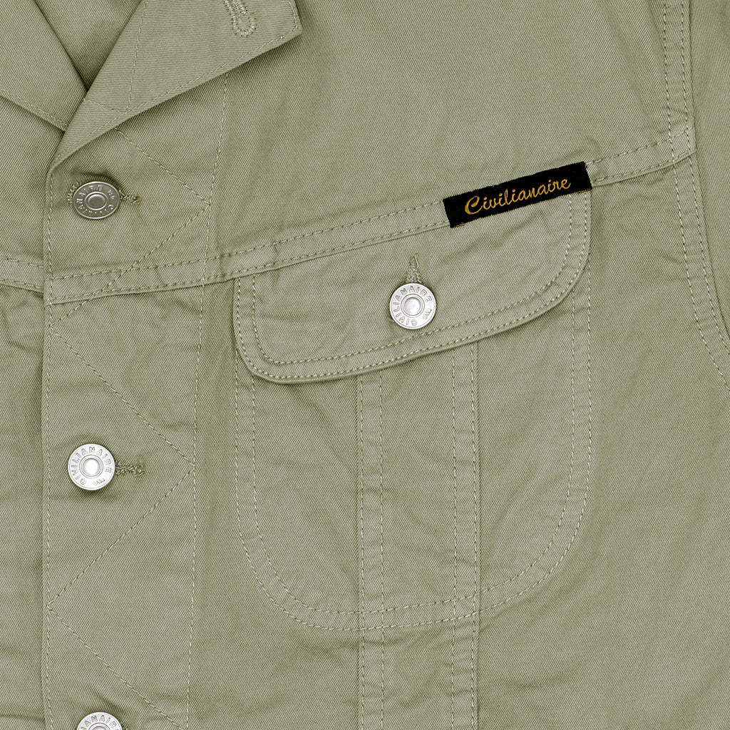 5 Pocket 7.8 oz Twill Ryder Jacket - Swampy