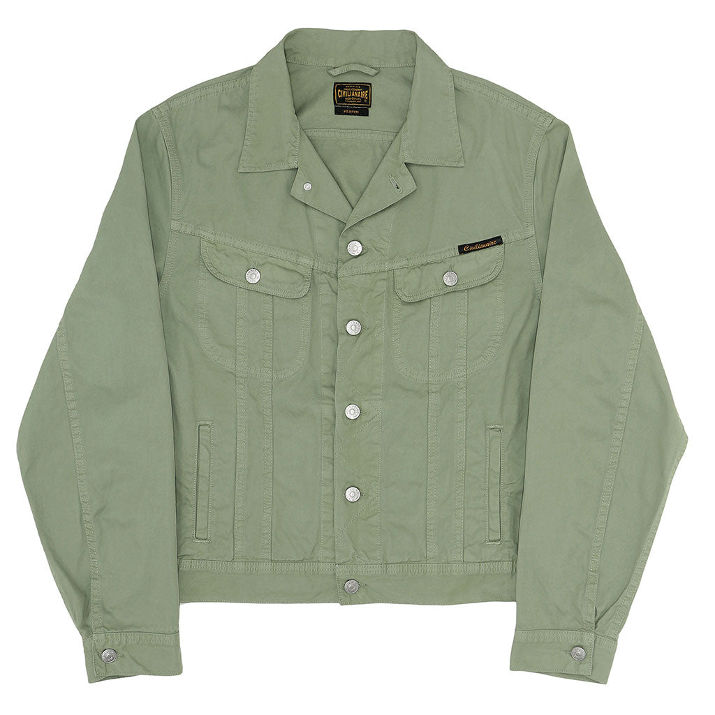 5 Pocket 7.8 oz Twill Ryder Jacket - Pale Olive