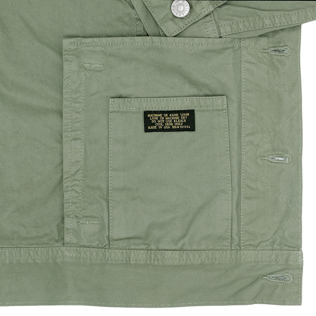 5 Pocket 7.8 oz Twill Ryder Jacket - Pale Olive