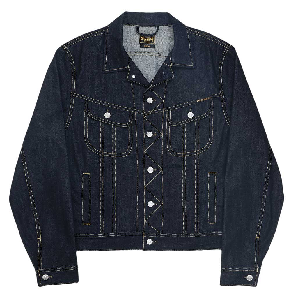 12.5 oz Denim Ryder Jacket - Indigo-Inda