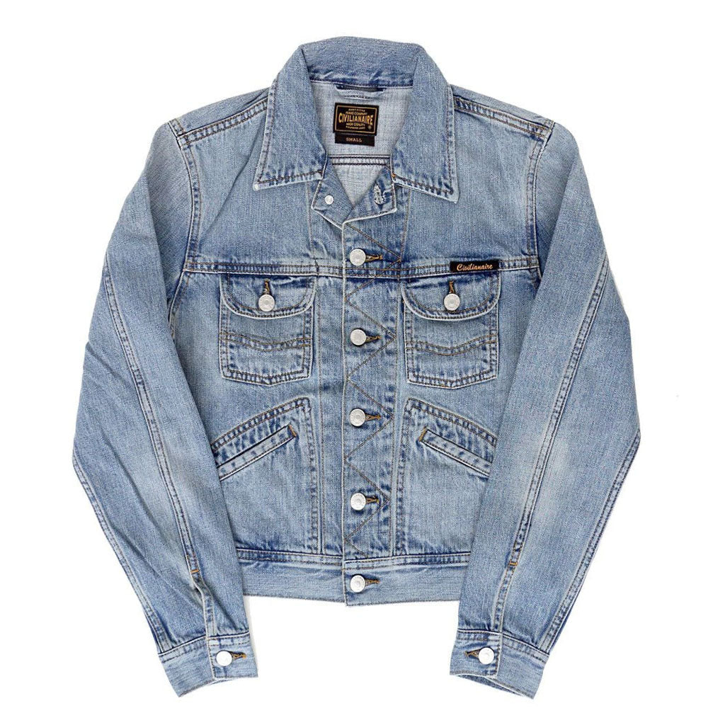 5 Pocket 12.4 oz Denim Ranch Jacket - Memphis Wash