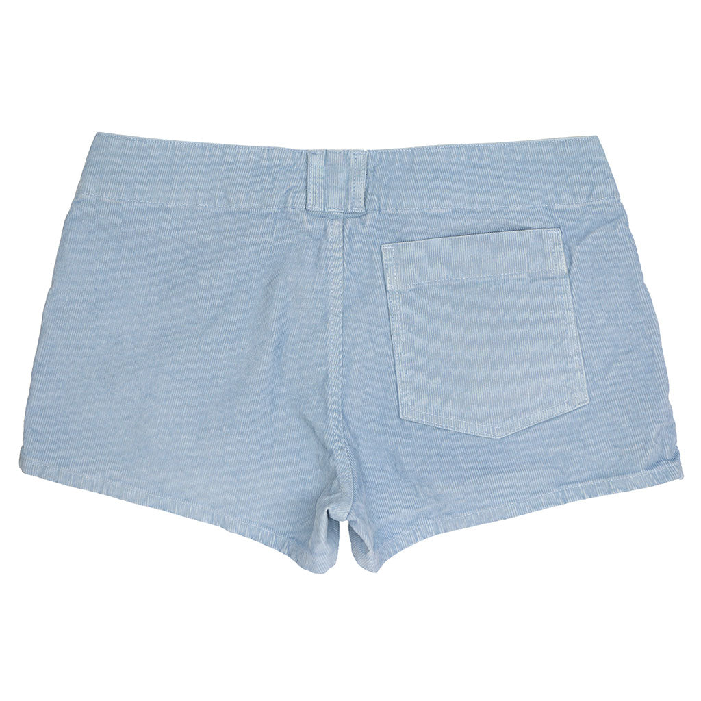 Lightweight Cotton Corduroy 3-Pocket Mili Short - Skyra Blue
