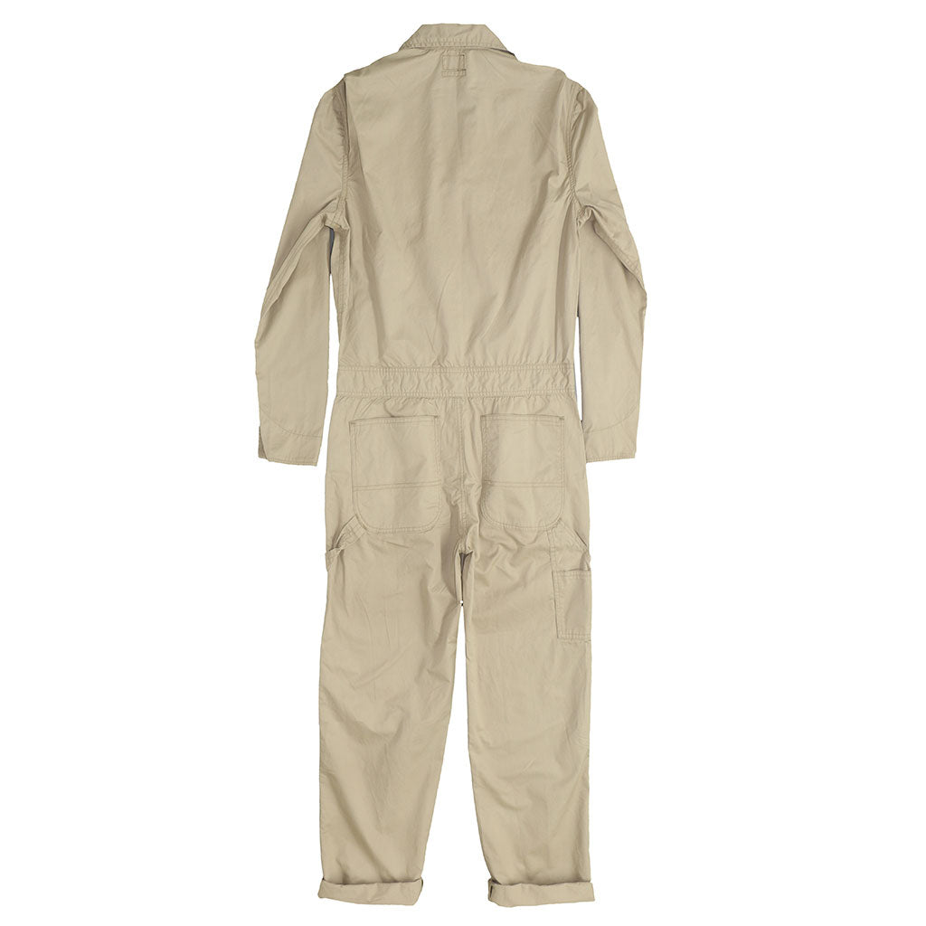 4.5 oz. Cotton Twill Jumpsuit/ Coverall- Khaki 2