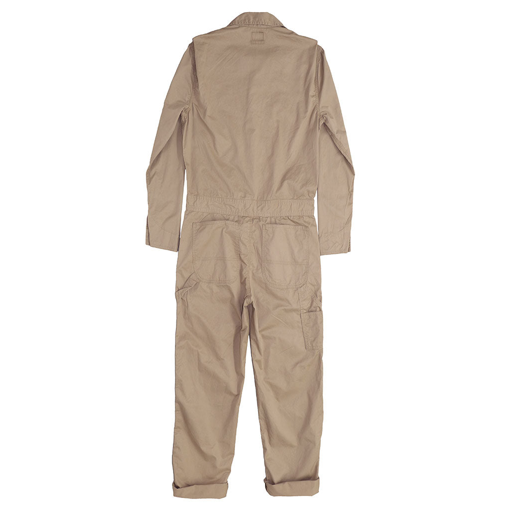 4.5 oz. Cotton Twill Jumpsuit/ Coverall - Khaki 3