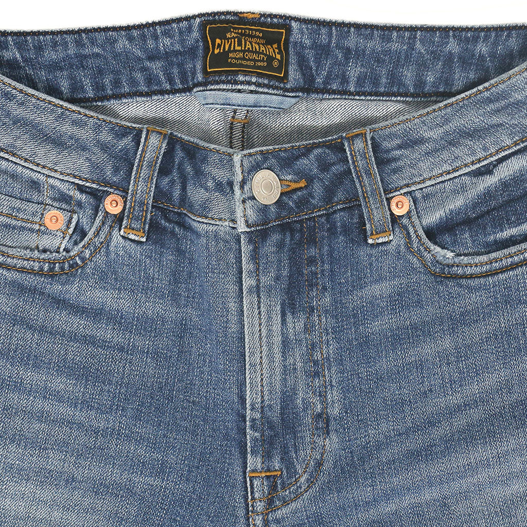 11.3 oz Denim Slim Straight - Venice Wash SF07