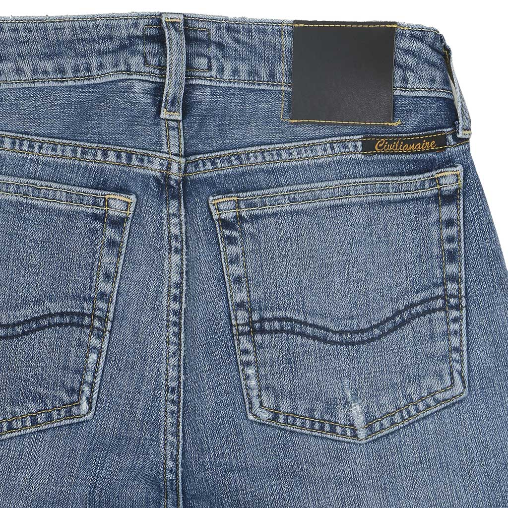 11.3 oz Denim Slim Straight - Medium Wash SF21