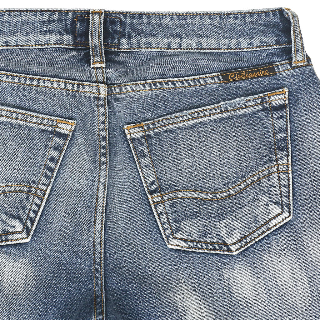 12.4 oz Denim Tomboy Jean - Malibu Wash