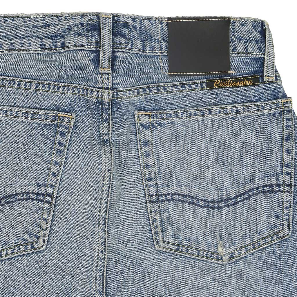 12.4 oz Denim Tomboy Jean - Light Vintage Wash IN10