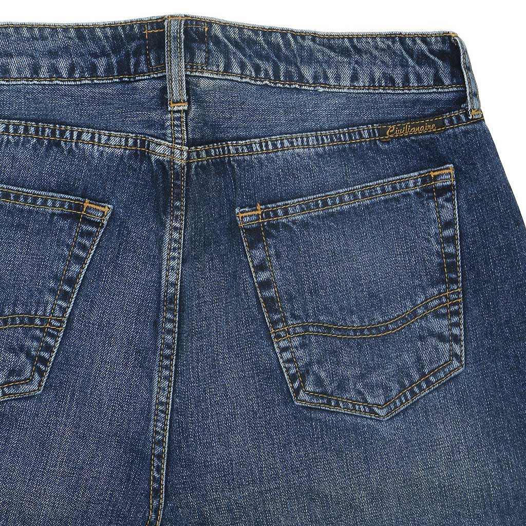 12.4 oz Denim Tomboy Jean - Branson Wash