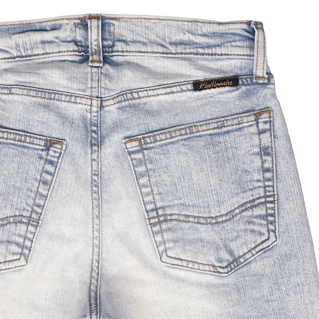 11.3 oz Denim Georges Zip - Nashville Wash