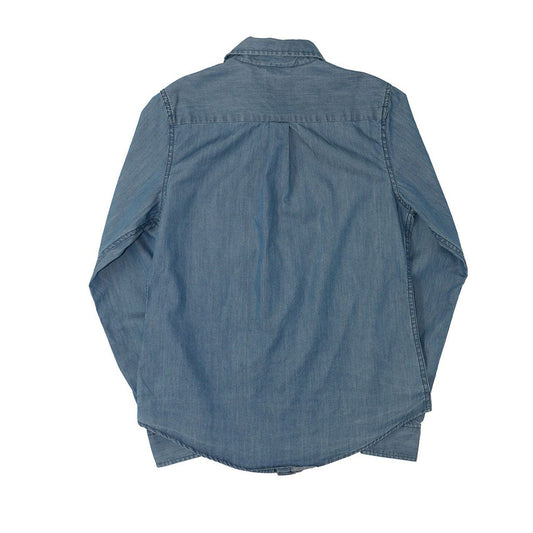 Single Pocket Shirt 4 oz. Denim - Med Wash SF21