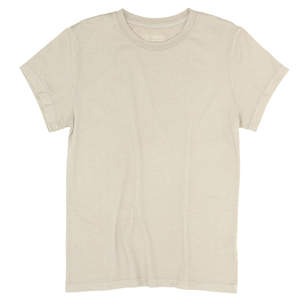 Women's Crew Neck Short Sleeve Tee - New Natural