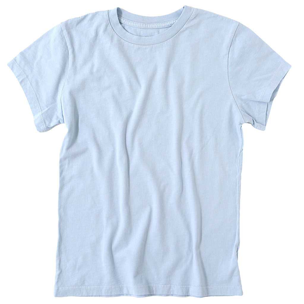 Women's Crew Neck Short Sleeve Tee - Skyra Blue