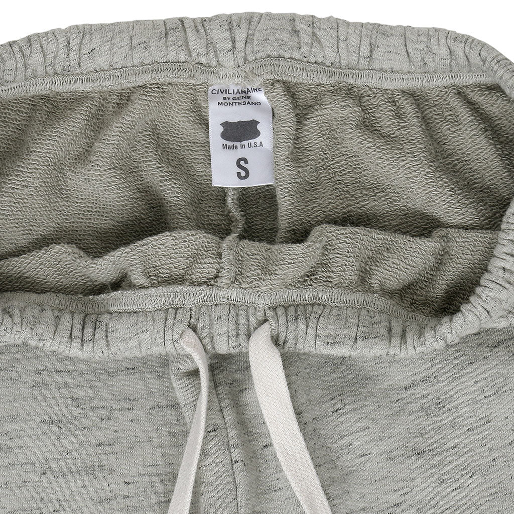 "Peace Store" Streaky French Terry Sweatpants - Hay