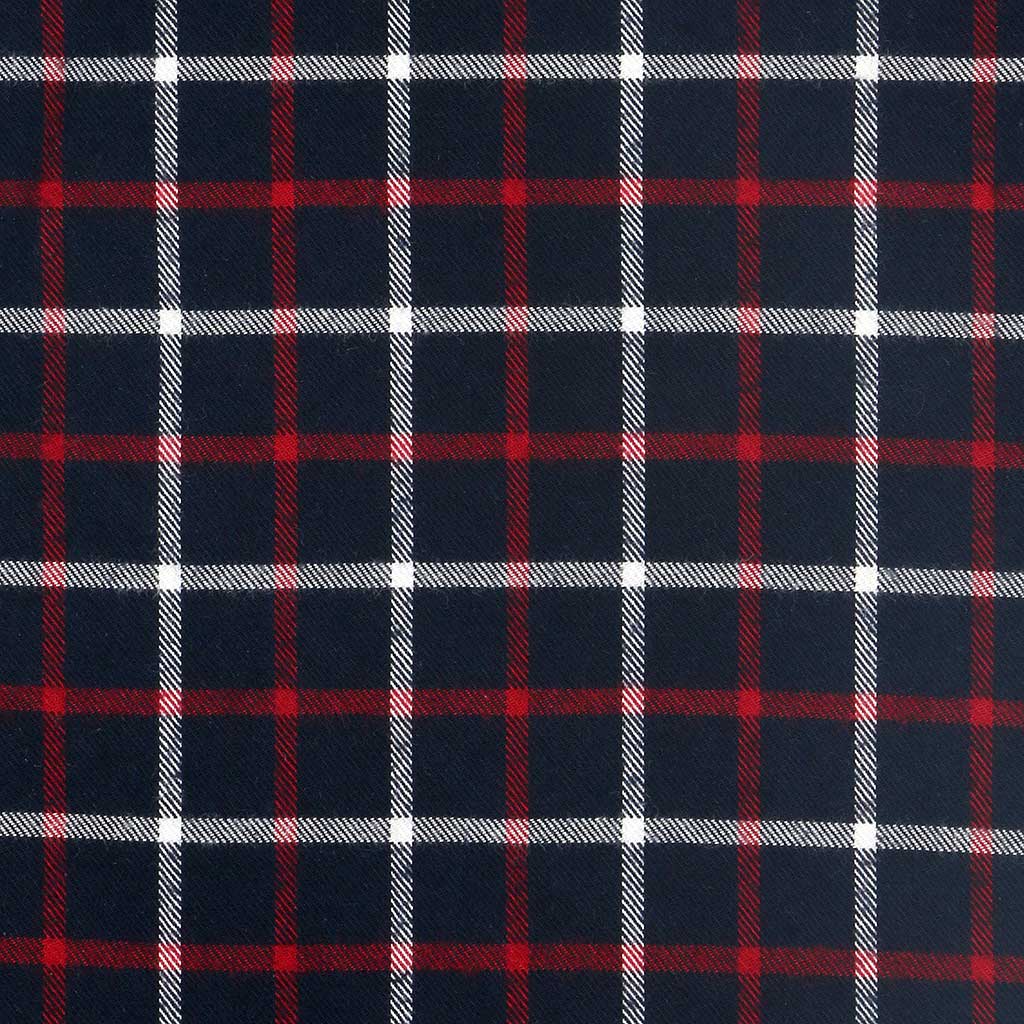 Pajama Lightweight Flannel Plaid - Navy