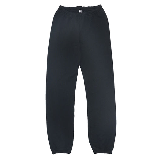 17.5 oz Fleece "SIENA" 26" Inseam Sweatpants - Black