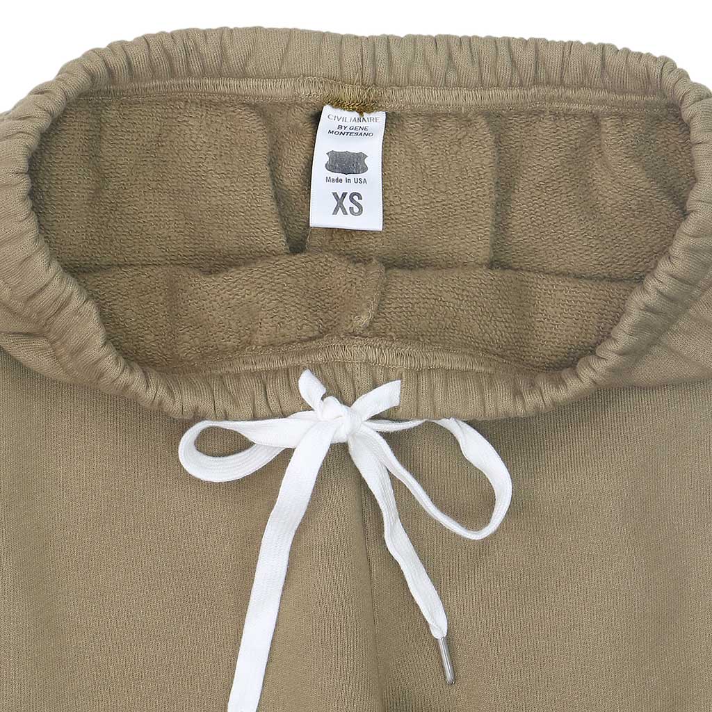 17.5 oz Fleece "SIENA" 26" Inseam Sweatpants - Wood