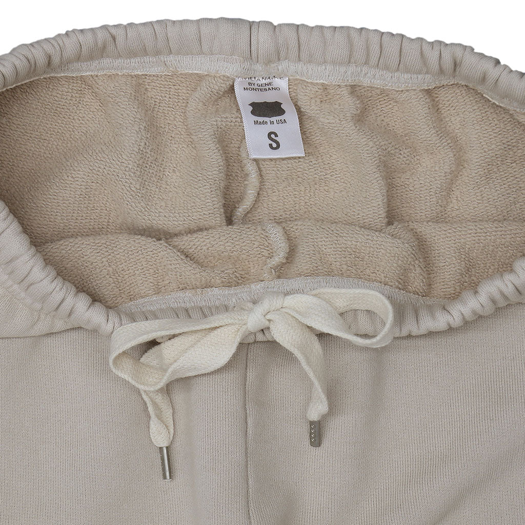 17.5 oz Fleece "SIENA" 26" Inseam Sweatpants - Stone Age