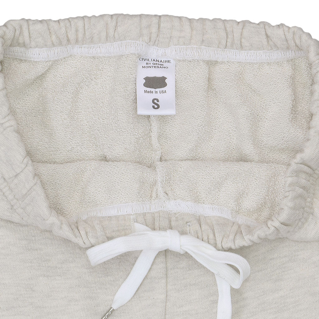 "SIENA" 26" Inseam French Terry Sweatpants - Oatmeal