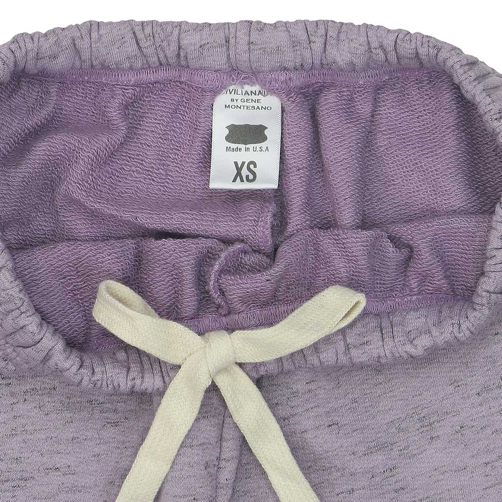 Streaky French Terry "SIENA" 26" Inseam Sweatpants - Soft Lavender