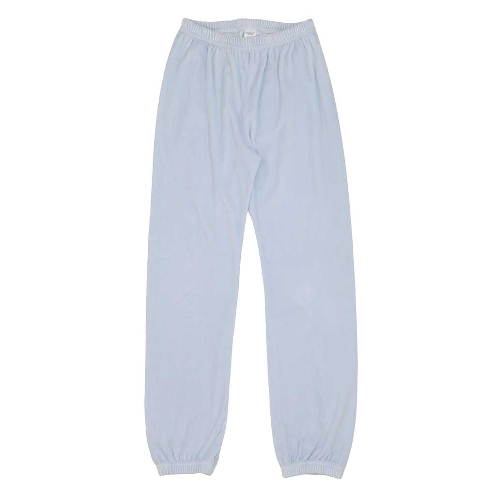 "SIENA" 26" Inseam Velour Sweatpants - Lilac Hint