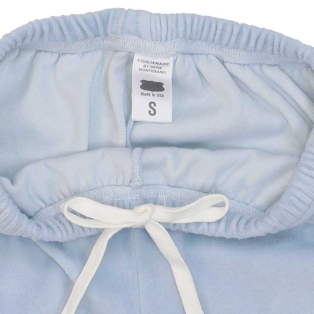 "SIENA" 26" Inseam Velour Sweatpants - Lilac Hint